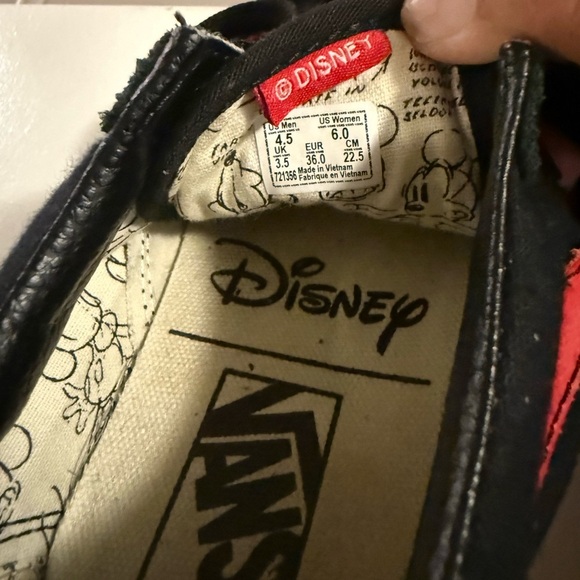 Rare Vans Old Skool
Disney Mickey Mouse Club Black Big Kids 4.5 - Picture 2 of 8